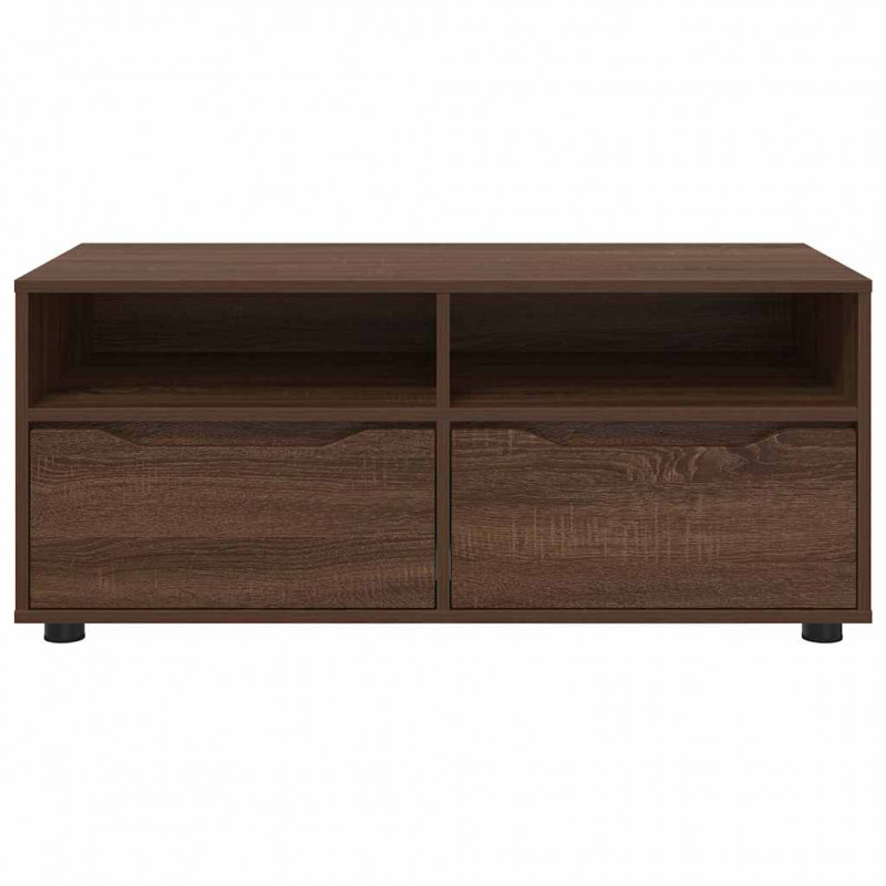Szafka pod telewizor z szufladą Brązowy dąb 100 x 48 x 43 cm