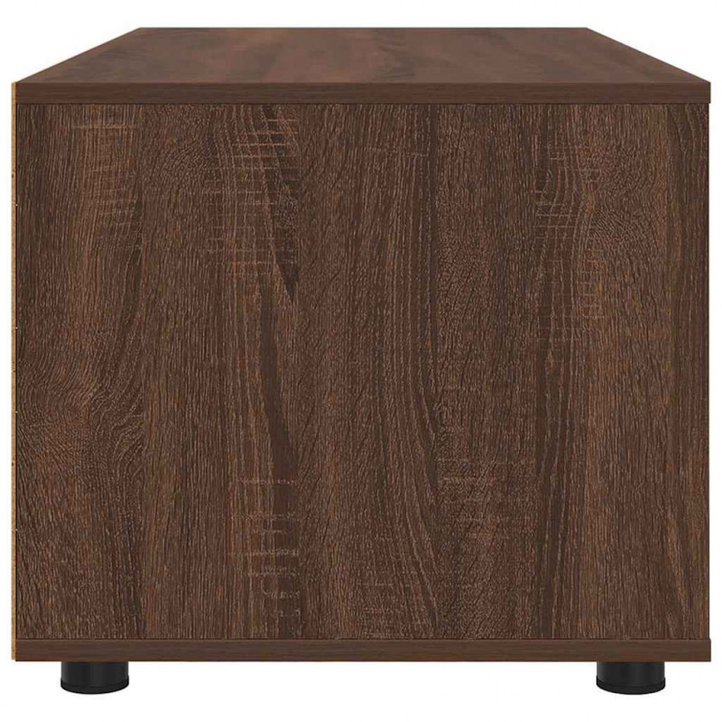 Szafka pod telewizor z szufladą Brązowy dąb 100 x 48 x 43 cm