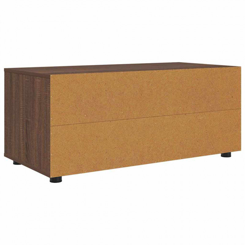 Szafka pod telewizor z szufladą Brązowy dąb 100 x 48 x 43 cm