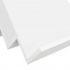 Regał na gazety Biały 65 x 53 x 28,5 cm Materiał drewnopochodny