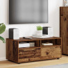 Szafka pod telewizor z szufladą Stare drewno 100 x 48 x 43 cm