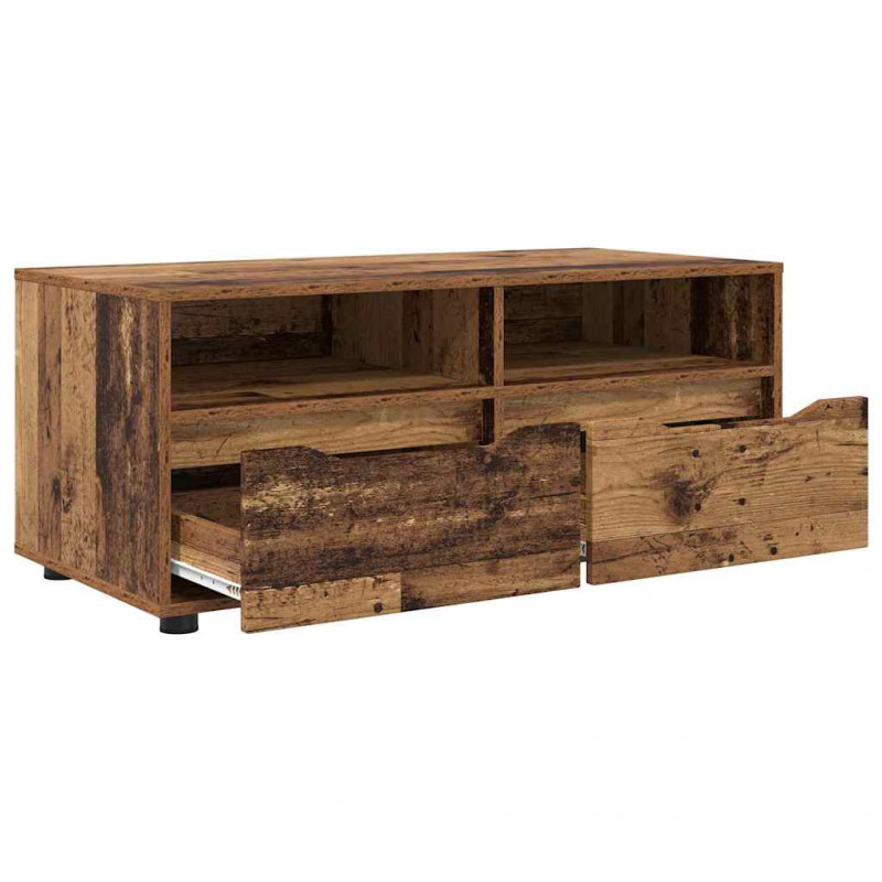 Szafka pod telewizor z szufladą Stare drewno 100 x 48 x 43 cm