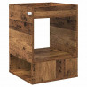 Stolik końcowy 2 pcs Stare drewno 40 x 40 x 56 cm