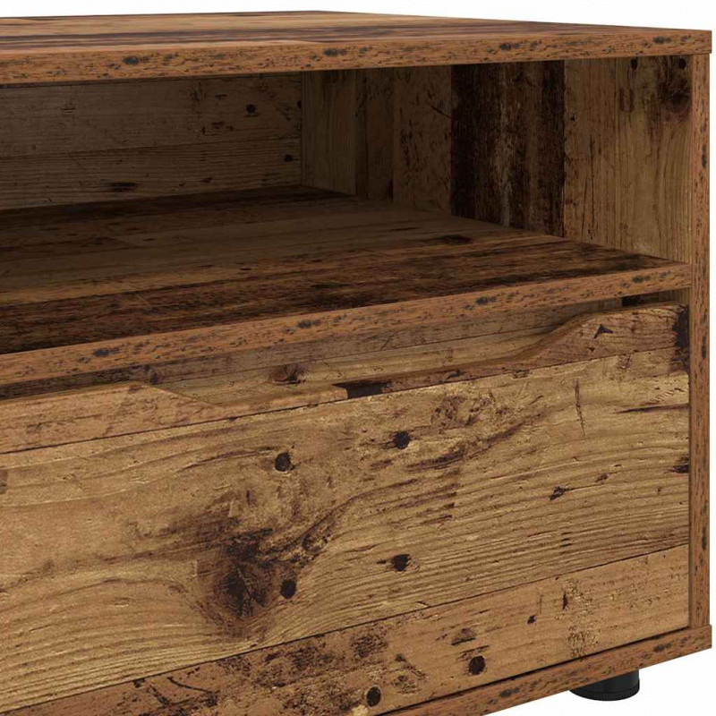 Szafka pod telewizor z szufladą Stare drewno 100 x 48 x 43 cm