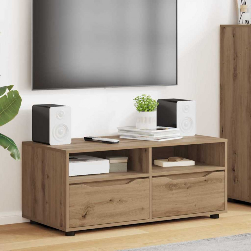 Szafka pod telewizor Dąb rzemieślniczy 100 x 48 x 43 cm