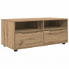 Szafka pod telewizor Dąb rzemieślniczy 100 x 48 x 43 cm