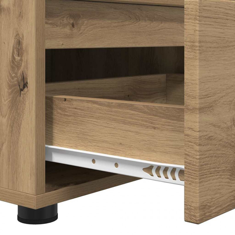 Szafka pod telewizor Dąb rzemieślniczy 100 x 48 x 43 cm