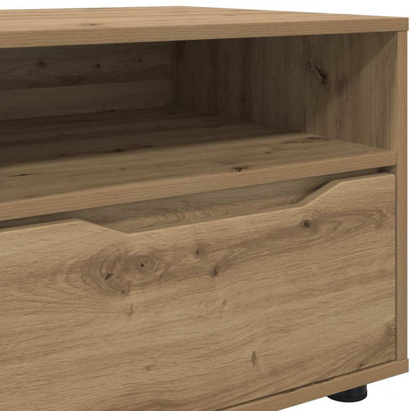 Szafka pod telewizor Dąb rzemieślniczy 100 x 48 x 43 cm