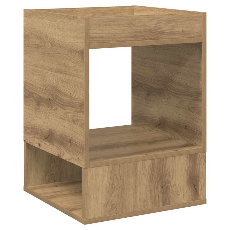 Stolik końcowy 2 pcs Dąb rzemieślniczy 40 x 40 x 56 cm