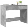 Biurko Betonowy Szary 100 x 50 x 78 cm Drewno inżynieryjne