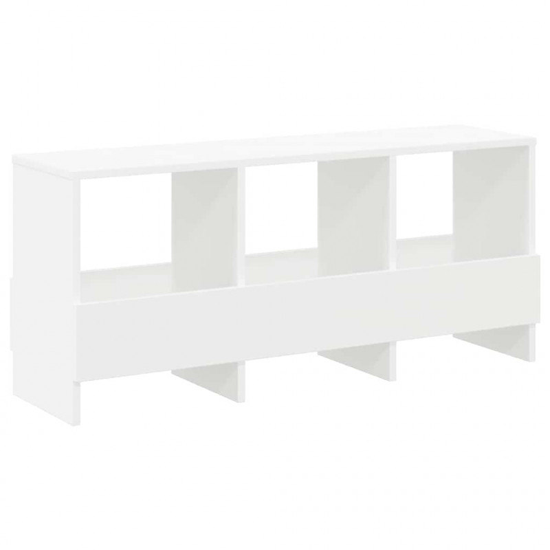 Regał na gazety Biały 102 x 30 x 45 cm