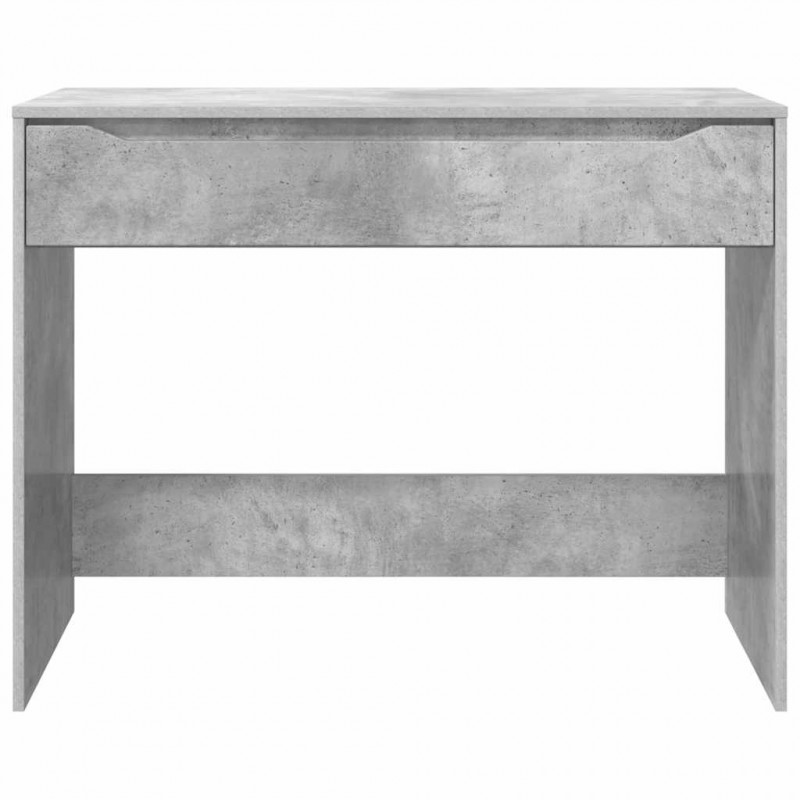 Biurko Betonowy Szary 100 x 50 x 78 cm Drewno inżynieryjne