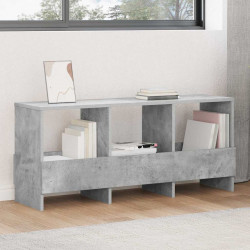 Regał na gazety Betonowy szary 102 x 30 x 45 cm