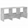 Regał na gazety Betonowy szary 102 x 30 x 45 cm