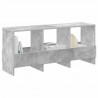 Regał na gazety Betonowy szary 102 x 30 x 45 cm