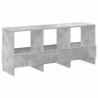Regał na gazety Betonowy szary 102 x 30 x 45 cm