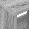 Regał na gazety Szary Sonoma 102 x 30 x 45 cm