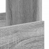 Regał na gazety Szary Sonoma 102 x 30 x 45 cm