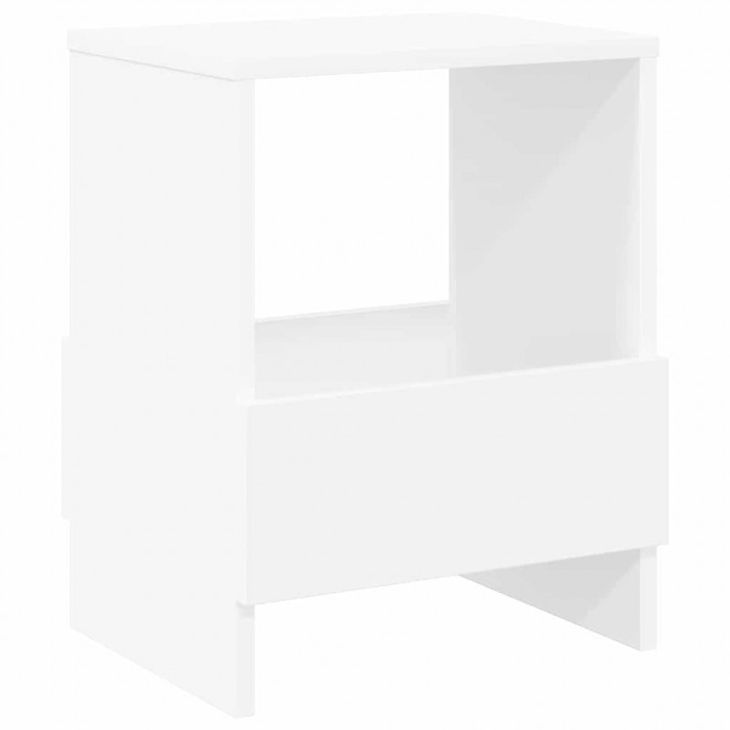 Regał na gazety 2 pcs Biały 35 x 30 x 45 cm