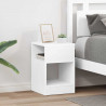 Stolik końcowy 2 pcs Biały 30,5 x 30 x 45 cm