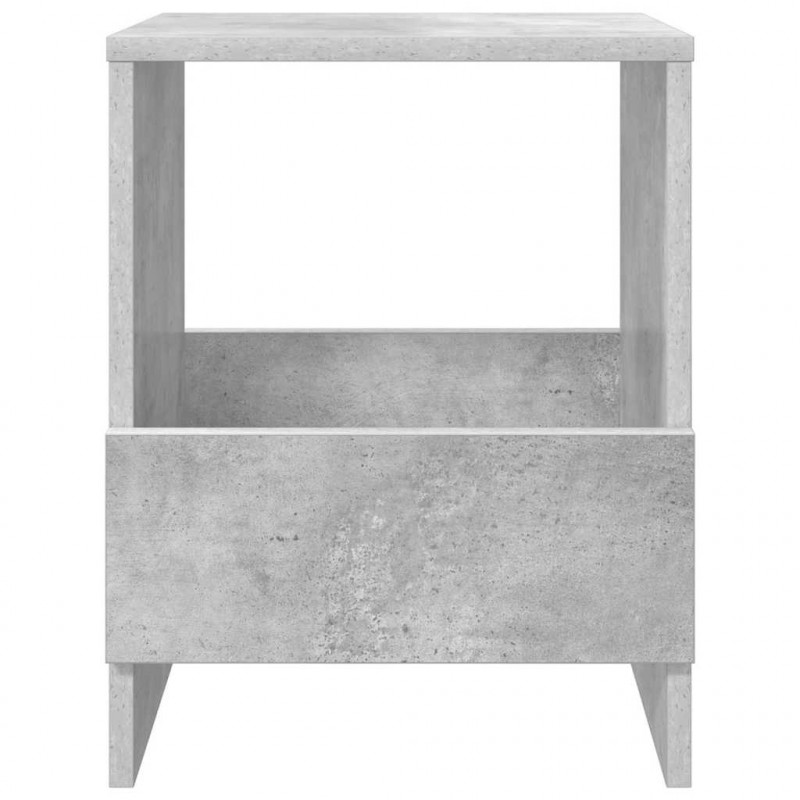 Regał na gazety 2 pcs Betonowy szary 35 x 30 x 45 cm