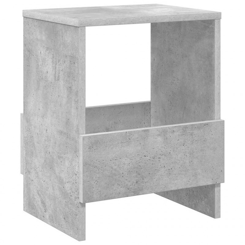 Regał na gazety 2 pcs Betonowy szary 35 x 30 x 45 cm