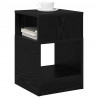 Stolik końcowy 2 pcs Czarny Dąb 30,5 x 30 x 45 cm