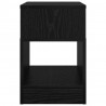 Stolik końcowy 2 pcs Czarny Dąb 30,5 x 30 x 45 cm
