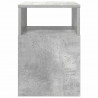 Stolik końcowy Betonowy szary 30,5 x 30 x 45 cm