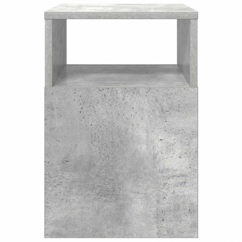 Stolik końcowy 2 pcs Betonowy szary 30,5 x 30 x 45 cm
