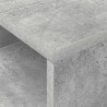 Stolik końcowy 2 pcs Betonowy szary 30,5 x 30 x 45 cm