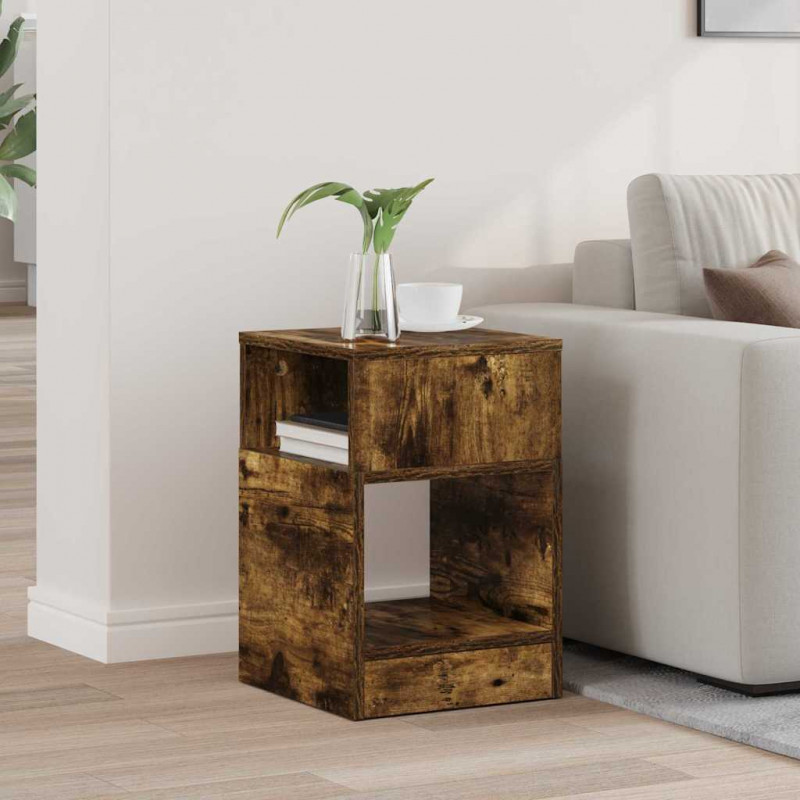 Stolik końcowy Dąb wędzony 30,5 x 30 x 45 cm
