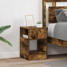 Stolik końcowy 2 pcs Dąb wędzony 30,5 x 30 x 45 cm