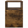 Stolik końcowy 2 pcs Dąb wędzony 30,5 x 30 x 45 cm