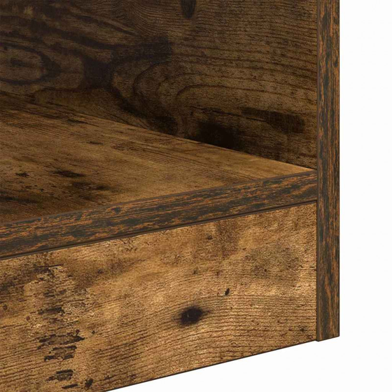 Stolik końcowy 2 pcs Dąb wędzony 30,5 x 30 x 45 cm