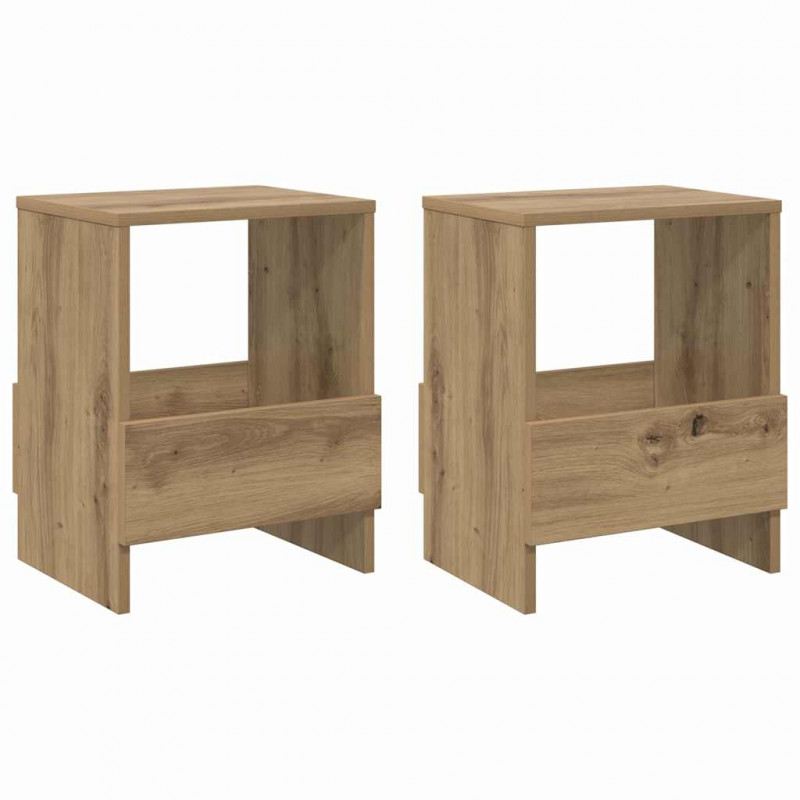 Regał na gazety 2 pcs Dąb rzemieślniczy 35 x 30 x 45 cm