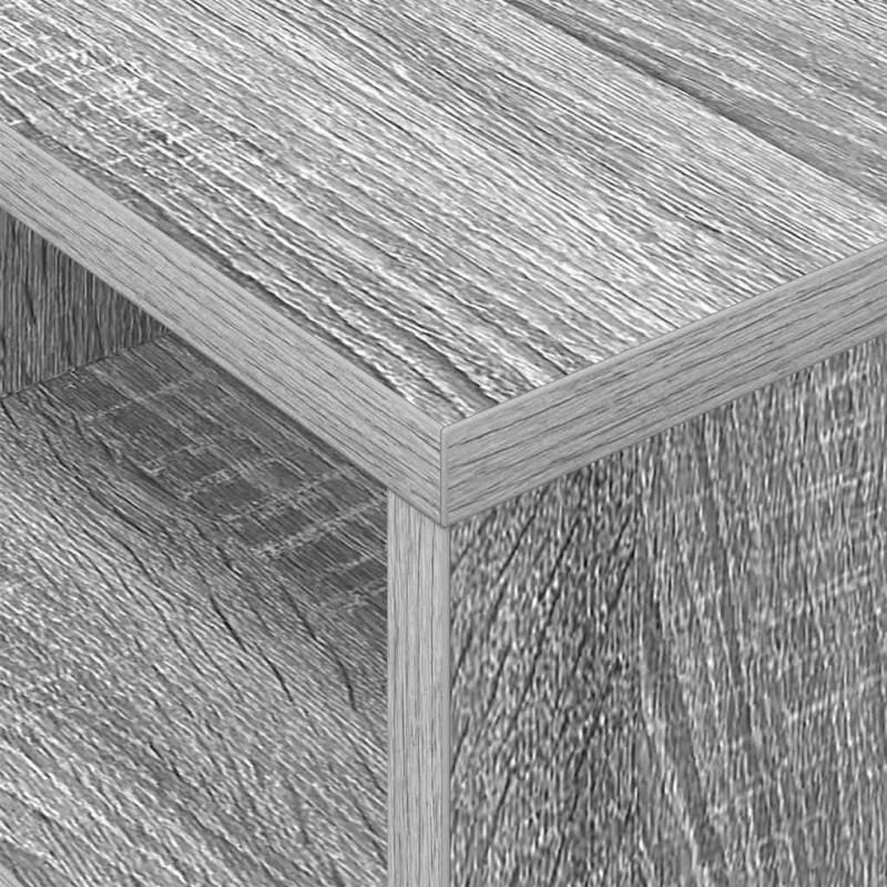 Stolik końcowy 2 pcs Szary Sonoma 30,5 x 30 x 45 cm