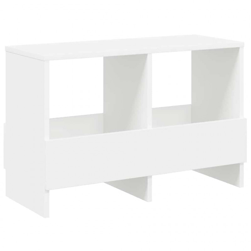 Regał na gazety Biały 68,5 x 30 x 45 cm