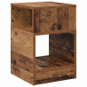 Stolik końcowy 2 pcs Stare drewno 30,5 x 30 x 45 cm