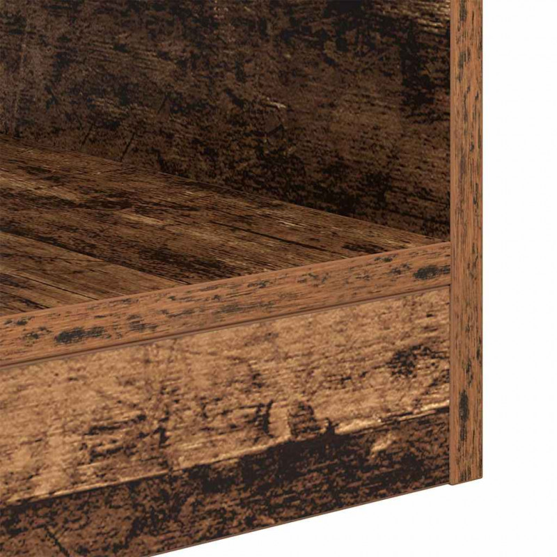 Stolik końcowy 2 pcs Stare drewno 30,5 x 30 x 45 cm