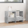 Regał na gazety Betonowy szary 68,5 x 30 x 45 cm