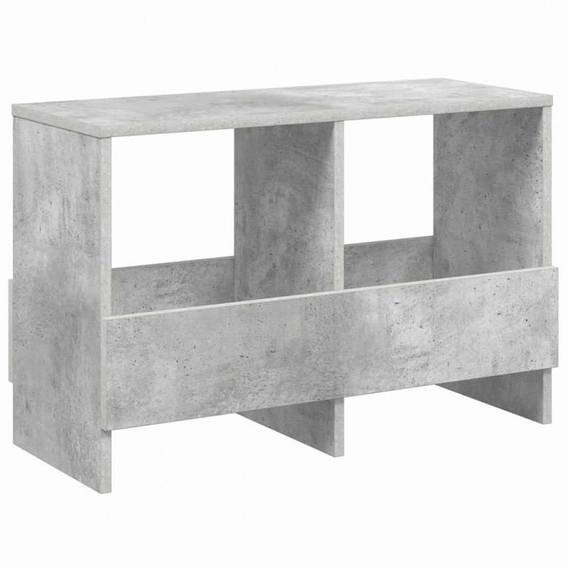 Regał na gazety Betonowy szary 68,5 x 30 x 45 cm