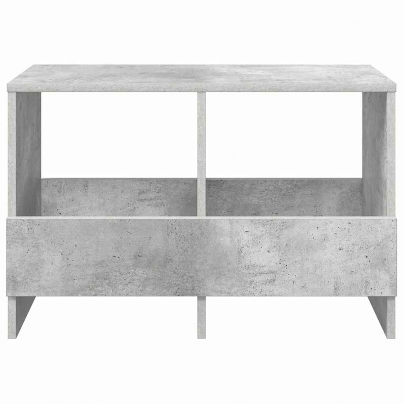 Regał na gazety Betonowy szary 68,5 x 30 x 45 cm