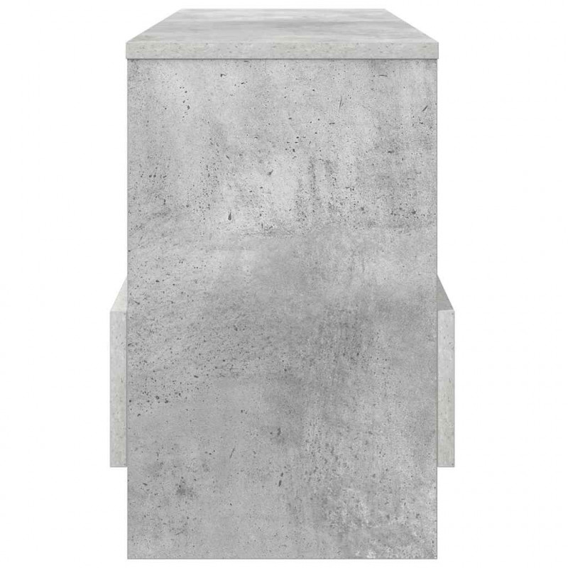 Regał na gazety Betonowy szary 68,5 x 30 x 45 cm