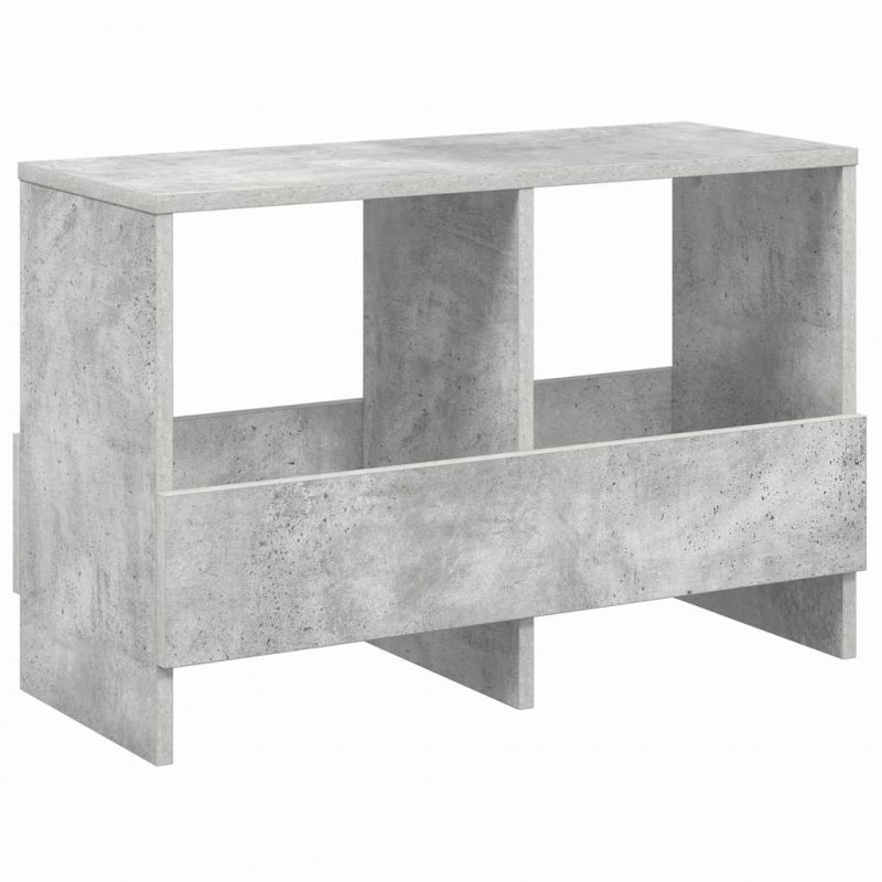 Regał na gazety Betonowy szary 68,5 x 30 x 45 cm