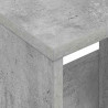 Regał na gazety Betonowy szary 68,5 x 30 x 45 cm