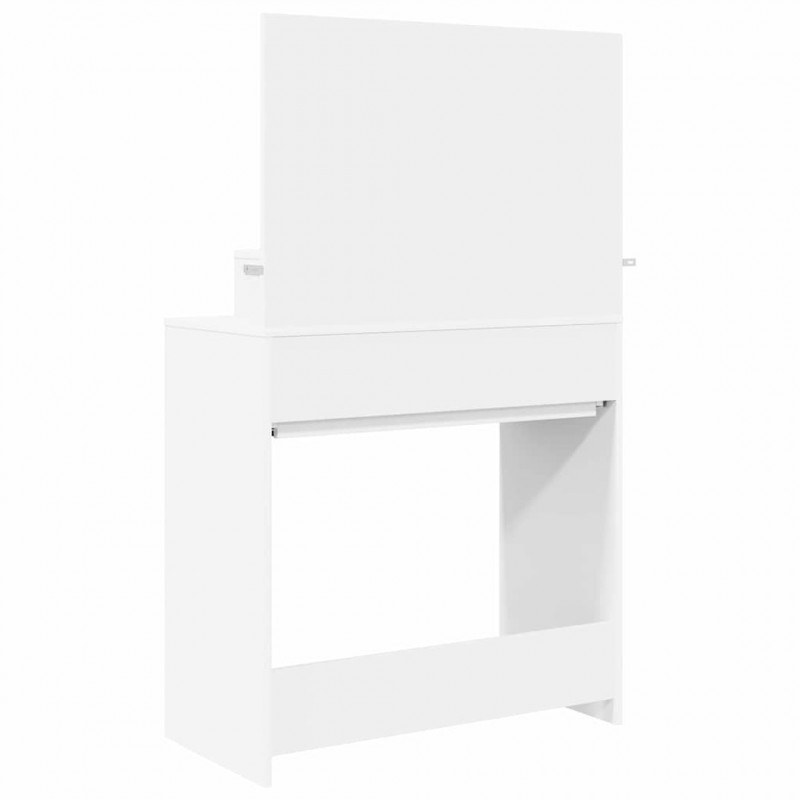 Toaletki do sypialni z szufladą Biały 80 x 39,6 x 135 cm