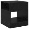 Stolik końcowy 2 pcs Czarny Dąb 40,5 x 40 x 45 cm
