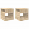 Stolik końcowy 2 pcs Dąb Sonoma 40,5 x 40 x 45 cm
