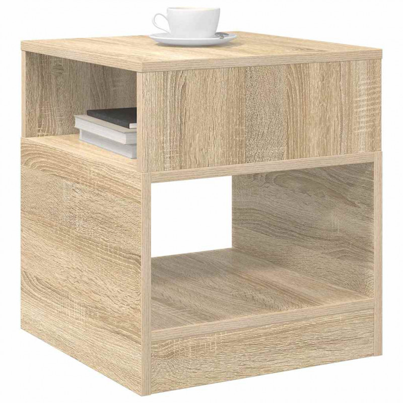 Stolik końcowy 2 pcs Dąb Sonoma 40,5 x 40 x 45 cm